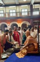 Pujana at Shri Adi Shankaracharya Sannidhi by HH Swamiji and Paduka Pujana (10 Aug 2025)